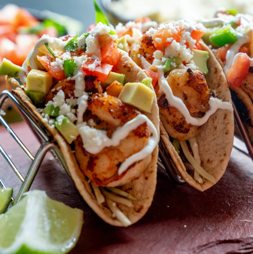 Super Spicy Jackfruit Tacos with Organic Pecans