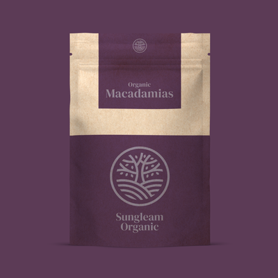 Sungleam Organic Macadamia nuts product
